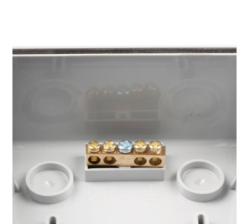 Бокс модульный накладной PDB/W 3005 GR (ЩРН-ПГ- 5) IP65 пластик. Pro JazzWay 5071964
