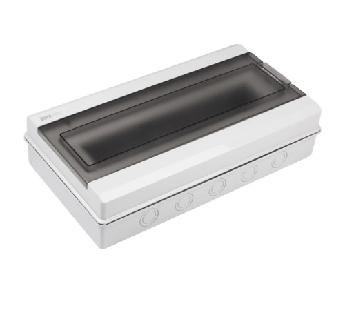 Бокс модульный накладной PDB/W 3018 GR (ЩРН-ПГ-18) IP65 пластик. Pro JazzWay 5072022