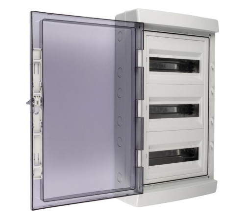 Бокс модульный накладной PDB/W 4036 GR (ЩРН-ПГ-36) IP65 пластик. Pro JazzWay 5072169