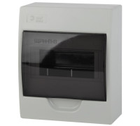 Бокс ЩРН-П-8 мод. навесной пластик IP41 SIMPLE NO-box_simple-plastic_8_surface ЭРА Б0041523
