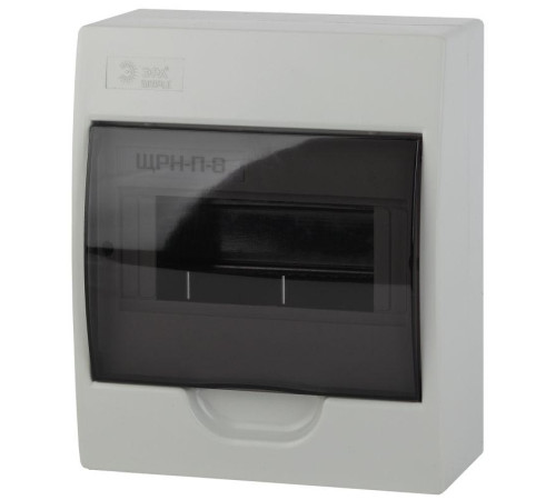 Бокс ЩРН-П-8 мод. навесной пластик IP41 SIMPLE NO-box_simple-plastic_8_surface ЭРА Б0041523 Бокс ЩРН-П-8 мод. навесной пластик IP41 SIMPLE NO-box_simple-plastic_8_surface ЭРА Б0041523