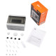 Бокс модульный накладной PDB/W 3008 GR (ЩРН-ПГ- 8) IP65 пластик. Pro JazzWay 5071988