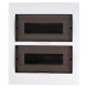 Бокс модульный встраив. PDB/R 1024 WH (ЩРВ-П-24) IP41 пластик. Pro JazzWay 5071773