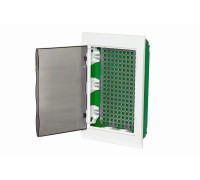 Корпус встраиваемый City9 Box IT 3 ряда 36мод. 2 розетки с прозр. дверцей SE EZ9E312S2FIT