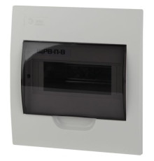 Бокс ЩРВ-П-8 мод. встраив. пластик IP41 SIMPLE NO-box_simple-plastic_8_flush ЭРА Б0041511