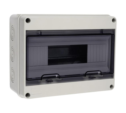 Бокс модульный накладной PDB/W 4012 GR (ЩРН-ПГ-12) IP65 пластик. Pro JazzWay 5072084