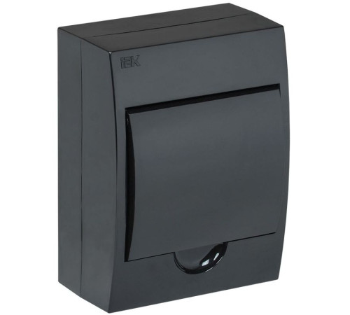 Корпус ЩРН-П-6 Krepta 3 IP41 навесной пластик. черн. IEK MKP12-N-06-41-K02