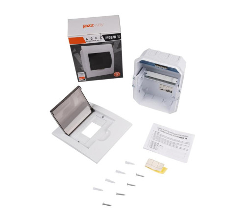 Бокс модульный встраив. PDB/R 1006 WH (ЩРВ-П- 6) IP41 пластик. Pro JazzWay 5071735