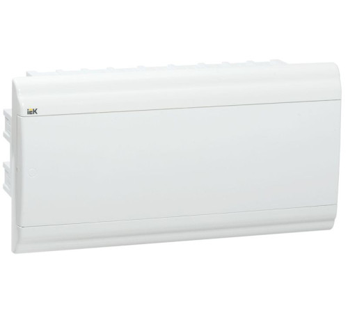 Бокс ЩРВ-П-18 мод. встраив. пластик IP41 PRIME бел. дверь IEK MKP82-V-18-WD-41-10
