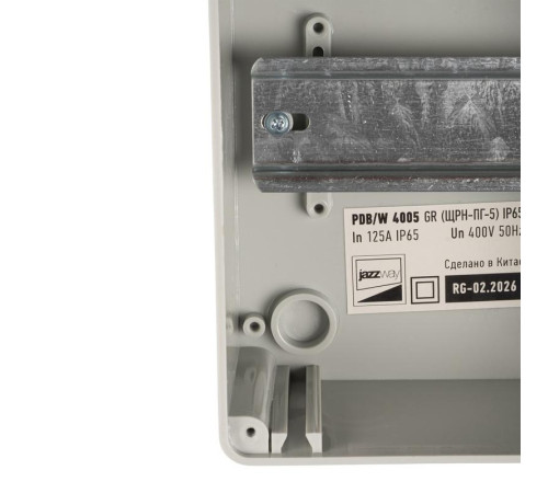Бокс модульный накладной PDB/W 4005 GR (ЩРН-ПГ- 5) IP65 пластик. Pro JazzWay 5072053