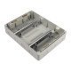 Бокс модульный накладной PDB/W 4024 GR (ЩРН-ПГ-24) IP65 пластик. Pro JazzWay 5072145