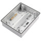 Бокс модульный накладной PDB/W 3008 GR (ЩРН-ПГ- 8) IP65 пластик. Pro JazzWay 5071988