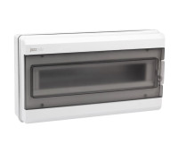 Бокс модульный накладной PDB/W 3018 GR (ЩРН-ПГ-18) IP65 пластик. Pro JazzWay 5072022