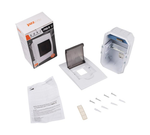 Бокс модульный встраив. PDB/R 1004 WH (ЩРВ-П- 4) IP41 пластик. Pro JazzWay 5071728