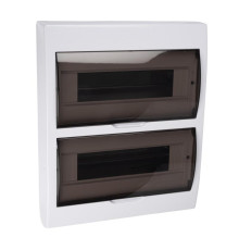 Бокс модульный накладной PDB/W 1024 WH (ЩРН-П-24) IP41 пластик. Pro JazzWay 5071698