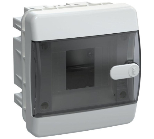 Корпус пластиковый ЩРВ-П-4 IP41 черн. прозр. дверь UNION Compact IEK UIC-KP12-V-04-41-K01 Корпус пластиковый ЩРВ-П-4 IP41 черн. прозр. дверь UNION Compact IEK UIC-KP12-V-04-41-K01