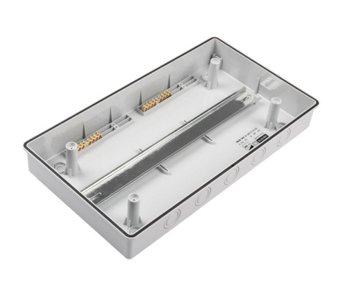 Бокс модульный накладной PDB/W 3018 GR (ЩРН-ПГ-18) IP65 пластик. Pro JazzWay 5072022