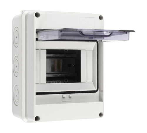 Бокс модульный накладной PDB/W 4005 GR (ЩРН-ПГ- 5) IP65 пластик. Pro JazzWay 5072053