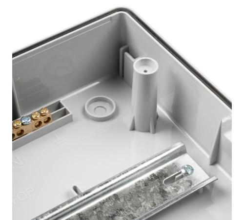 Бокс модульный накладной PDB/W 3012 GR (ЩРН-ПГ-12) IP65 пластик. Pro JazzWay 5072008