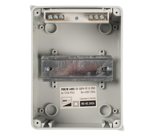 Бокс модульный накладной PDB/W 4005 GR (ЩРН-ПГ- 5) IP65 пластик. Pro JazzWay 5072053
