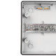 Бокс модульный накладной PDB/W 3012 GR (ЩРН-ПГ-12) IP65 пластик. Pro JazzWay 5072008