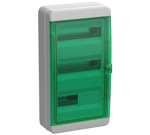 Корпус пластиковый КМПн-36 IP65 зел. прозр. дверь TEKFOR IEK TF5-KP72-N-36-65-K03-K06 Корпус пластиковый КМПн-36 IP65 зел. прозр. дверь TEKFOR IEK TF5-KP72-N-36-65-K03-K06