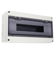 Бокс модульный накладной PDB/W 4018 GR (ЩРН-ПГ-18) IP65 пластик. Pro JazzWay 5072121