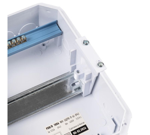 Бокс модульный встраив. PDB/R 1006 WH (ЩРВ-П- 6) IP41 пластик. Pro JazzWay 5071735
