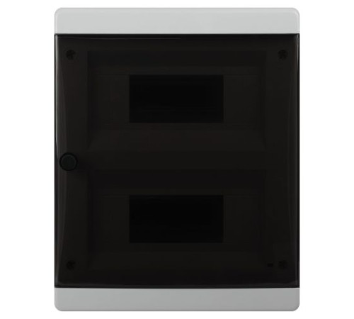 Корпус встраиваемый COMFORT ЩРВ-П-24 IP40 пластик. прозр. крышка бел. Эра Б0067230