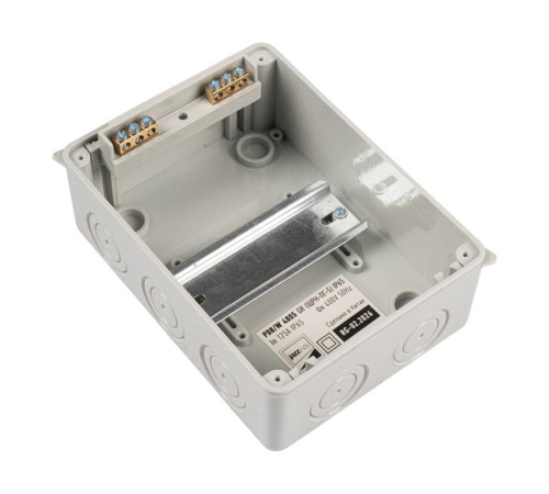 Бокс модульный накладной PDB/W 4005 GR (ЩРН-ПГ- 5) IP65 пластик. Pro JazzWay 5072053