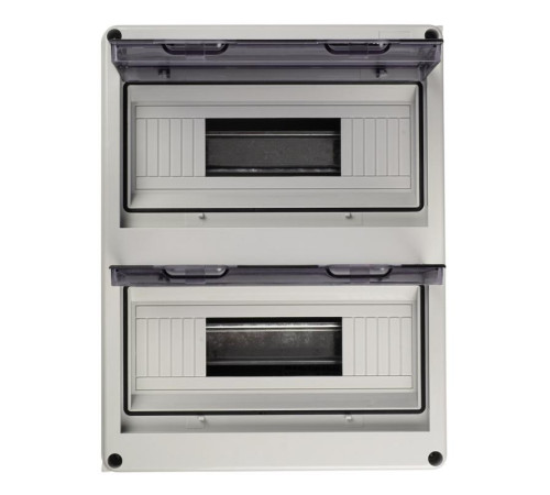Бокс модульный накладной PDB/W 4024 GR (ЩРН-ПГ-24) IP65 пластик. Pro JazzWay 5072145