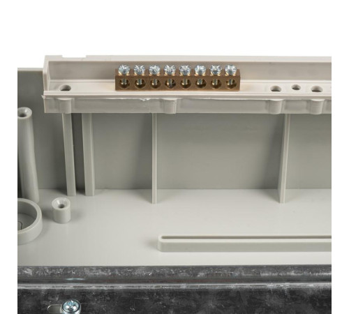Бокс модульный накладной PDB/W 4015 GR (ЩРН-ПГ-15) IP65 пластик. Pro JazzWay 5072107
