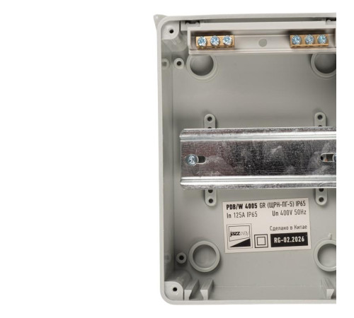 Бокс модульный накладной PDB/W 4005 GR (ЩРН-ПГ- 5) IP65 пластик. Pro JazzWay 5072053
