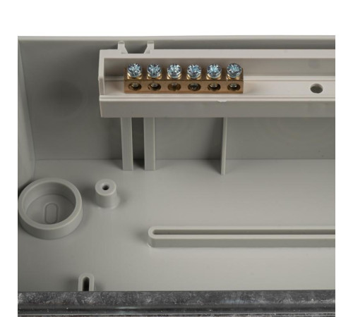 Бокс модульный накладной PDB/W 4012 GR (ЩРН-ПГ-12) IP65 пластик. Pro JazzWay 5072084
