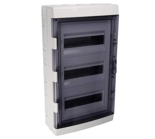 Бокс модульный накладной PDB/W 4036 GR (ЩРН-ПГ-36) IP65 пластик. Pro JazzWay 5072169