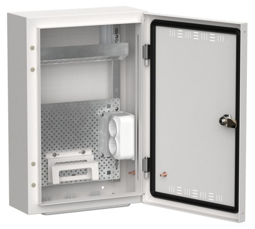 Корпус мультимедиа ЩРн-24 (1х24) TITAN 5 бел. IEK TI5-51-N-024-30