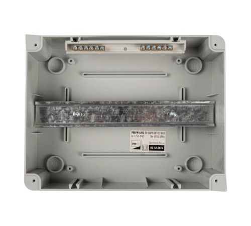 Бокс модульный накладной PDB/W 4012 GR (ЩРН-ПГ-12) IP65 пластик. Pro JazzWay 5072084