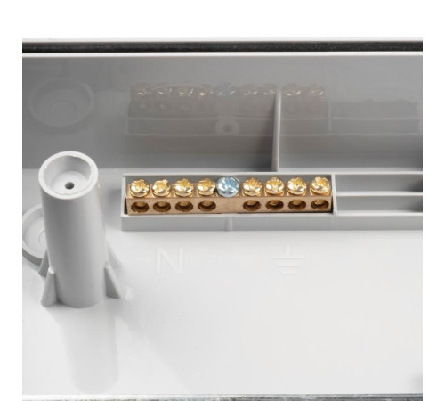 Бокс модульный накладной PDB/W 3018 GR (ЩРН-ПГ-18) IP65 пластик. Pro JazzWay 5072022