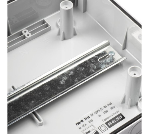 Бокс модульный накладной PDB/W 3018 GR (ЩРН-ПГ-18) IP65 пластик. Pro JazzWay 5072022