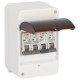 Корпус навесной SIMPLE КМПн 1/4 IP30 пластик.; прозр. крышка; бел. Эра Б0069239