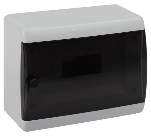 Корпус пластиковый навесной ЩРН-П-6 ЭРА COMFORT IP41 прозр. крышка бел. ЭРА Б0067468