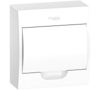 Бокс навесной ОП City9 Box 1 ряд 8мод IP40 IK07 63А 2 клеммы с бел. дверцей SE EZ9E108P2SRU