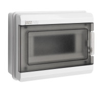 Бокс модульный накладной PDB/W 3008 GR (ЩРН-ПГ- 8) IP65 пластик. Pro JazzWay 5071988