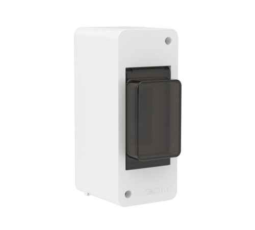 Щиток настенный 2мод. IP41 с тонированной дверцей бел. DKC F02W0WD