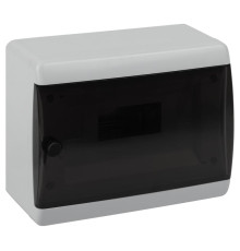 Корпус пластиковый навесной ЩРН-П-8 ЭРА COMFORT IP41 прозр. крышка бел. ЭРА Б0067224