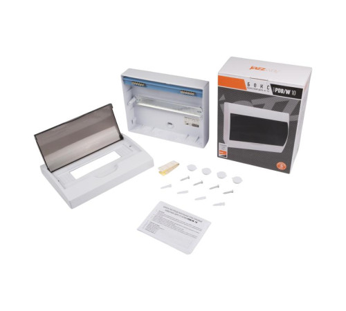 Бокс модульный накладной PDB/W 1012 WH (ЩРН-П-12) IP41 пластик. Pro JazzWay 5071674