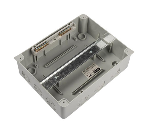 Бокс модульный накладной PDB/W 4012 GR (ЩРН-ПГ-12) IP65 пластик. Pro JazzWay 5072084
