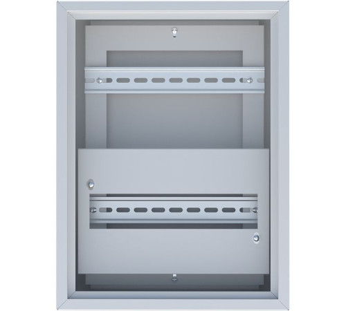 Щит ЯУР на 2 счетчика с двумя DIN-рейками (400х300х150) Basic EKF uerm-din-400-2