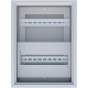 Щит ЯУР на 2 счетчика с двумя DIN-рейками (400х300х150) Basic EKF uerm-din-400-2