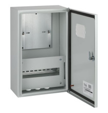 Корпус металлический ЩРУНг (окно)-3/12 IP54 500х300х175 NO_SIMPLE_STM_SHRUNg(okno)-3/12_IP54 ЭРА Б0041683